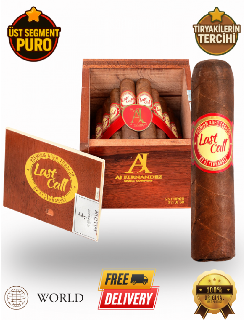 AJ Fernandez Last Call Habano Corticas 4" * 52