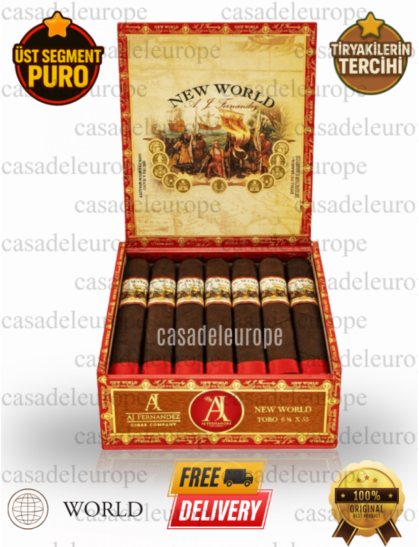 AJ Fernandez New World Redondo 6"1/2 * 55  (33)