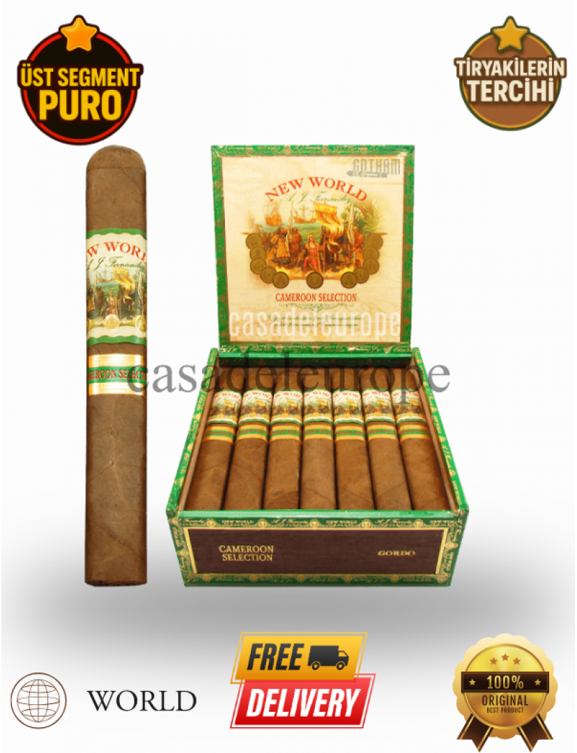 New World Cameroon Double Robusto