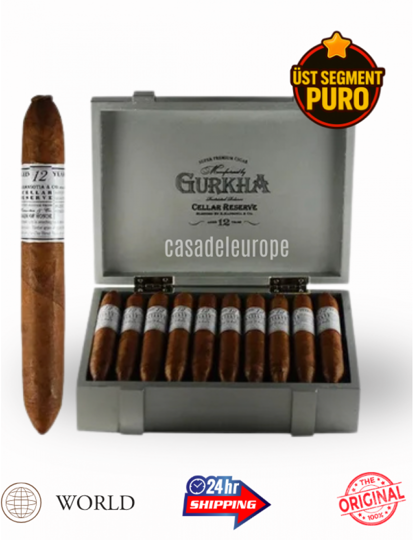 Gurkha Cellar Reserve Platinum 12 Year Hedonism 6" * 56