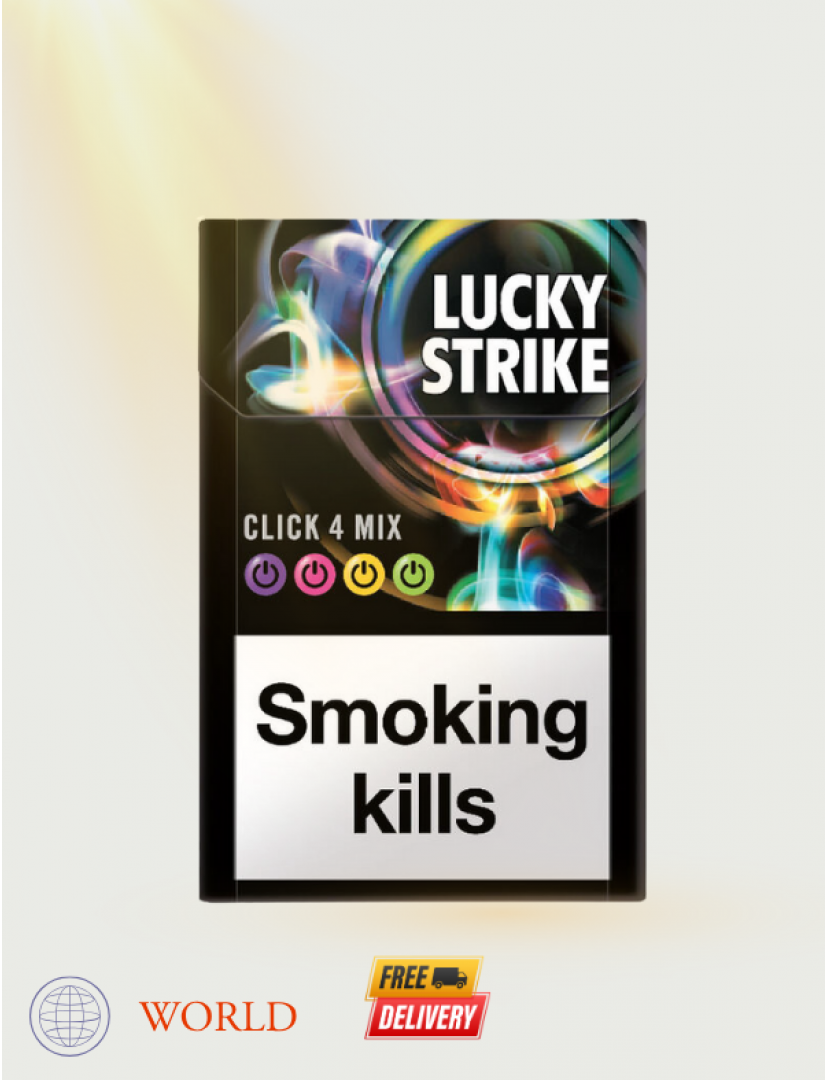 Lucky Strike 4 Click Mix Sigara 4 Farklı Aromalı – Çeşitli Meyve Tadı
