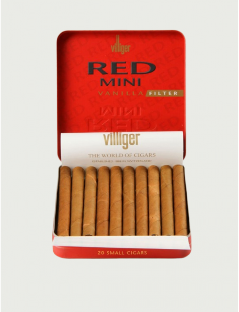 Villiger Red Mini Vanilla 3"3/16 * 21