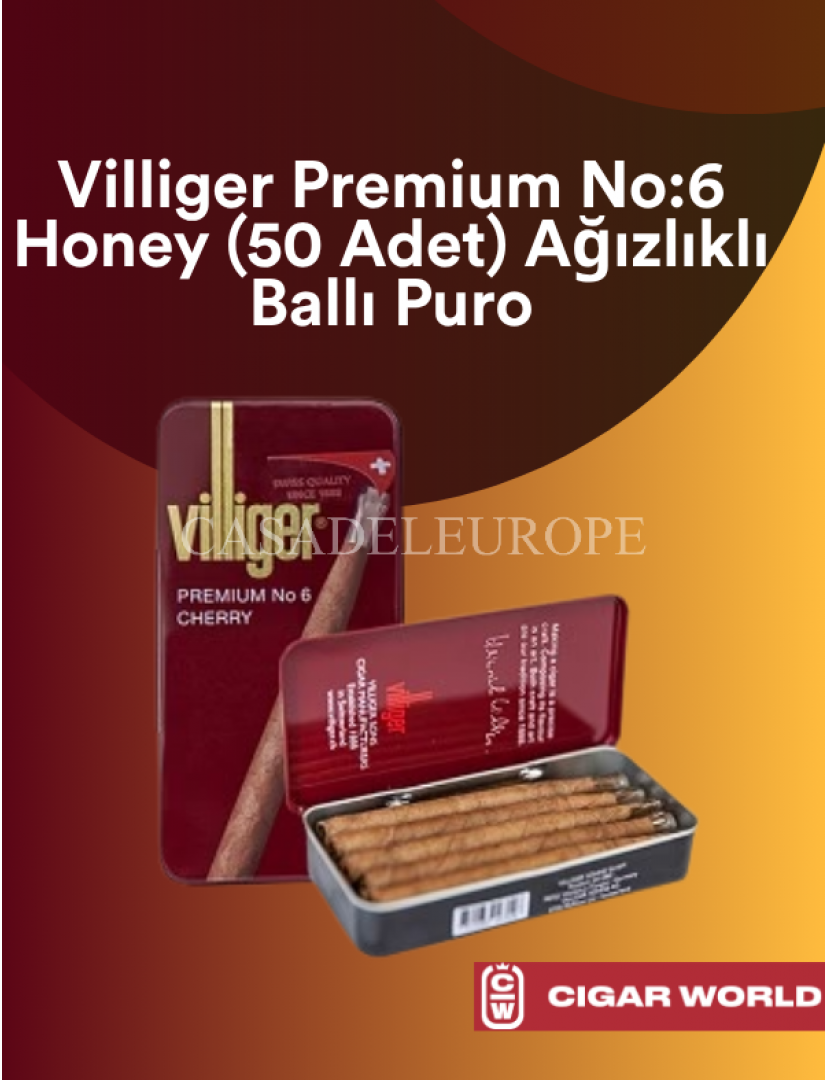 Villiger Premium No:6 Cherry (50 Adet)