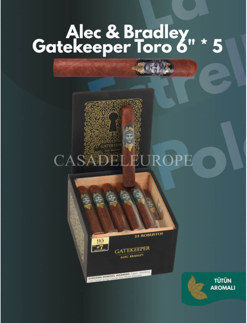 Alec & Bradley Gatekeeper Toro 6" * 52