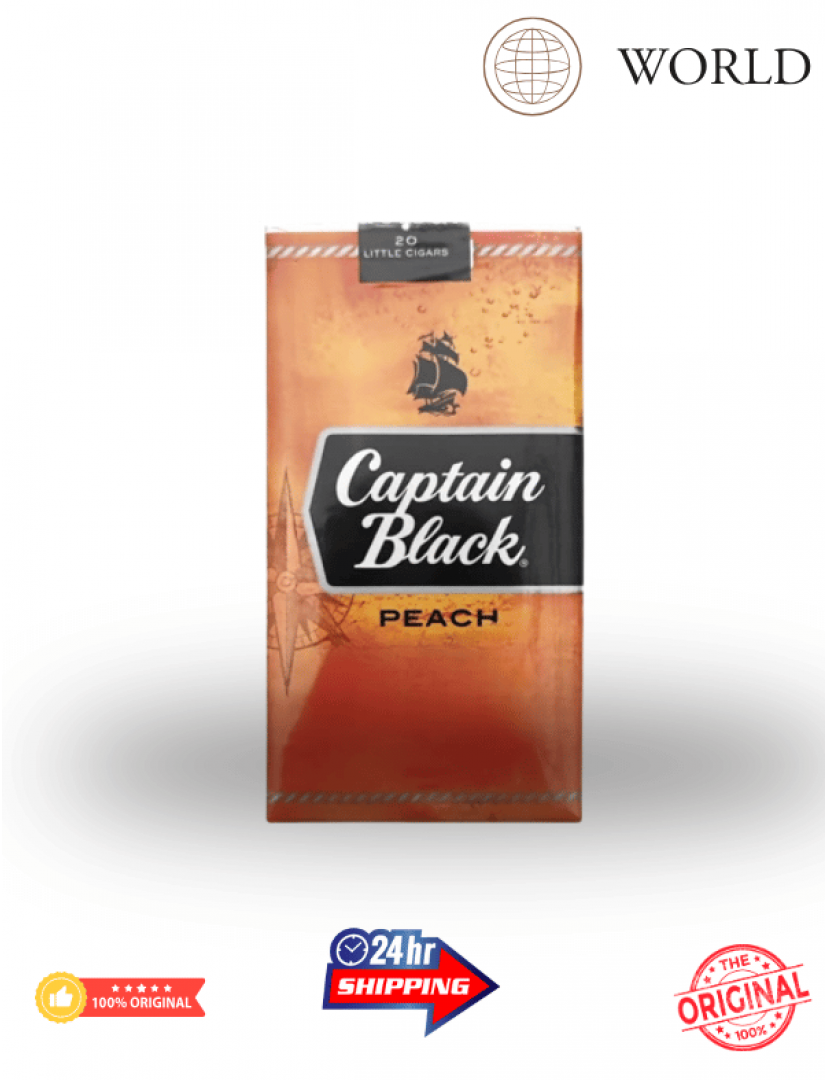captain black peach-şeftali aromalı sigara