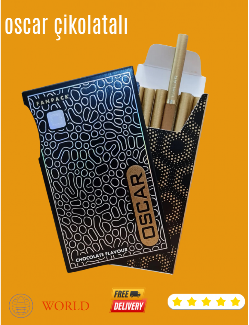 oscar çikolata sigara aromalı sigara