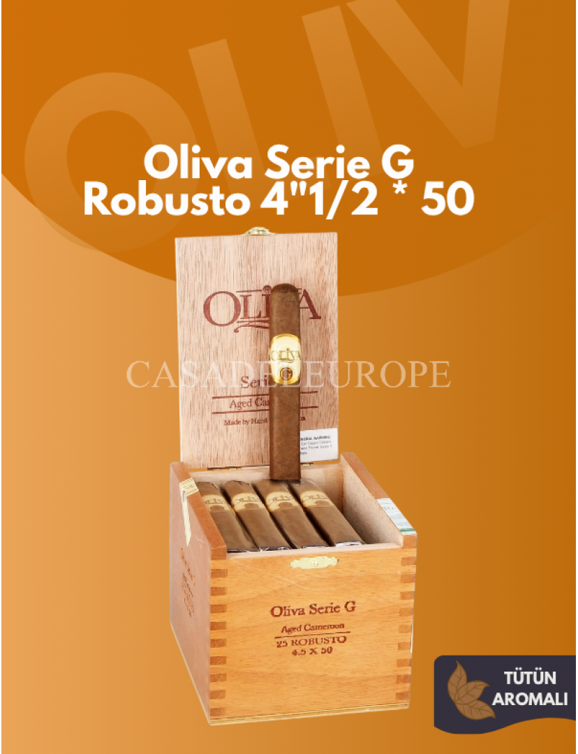 Oliva Serie G Robusto 4"1/2 * 50