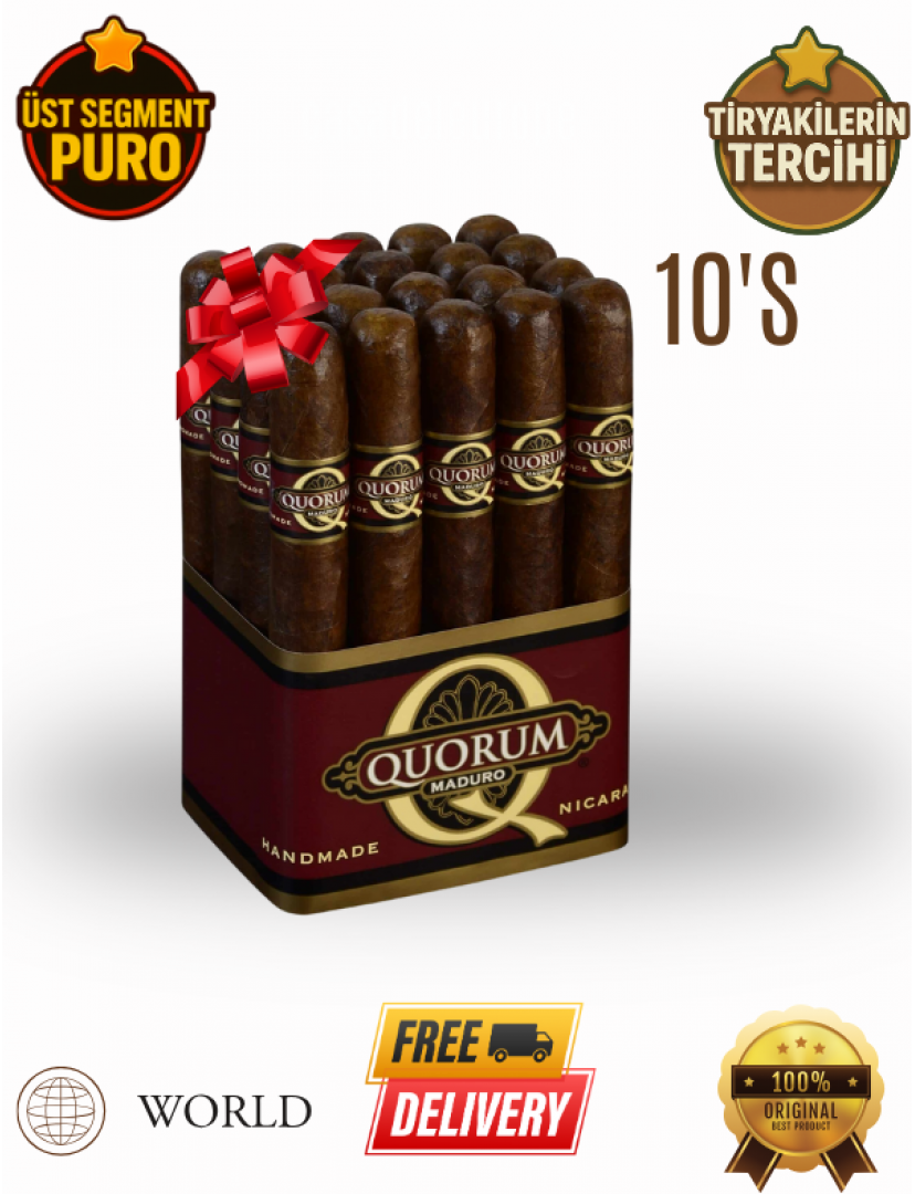Quorum - Maduro-toro-10 Puro Paketi
