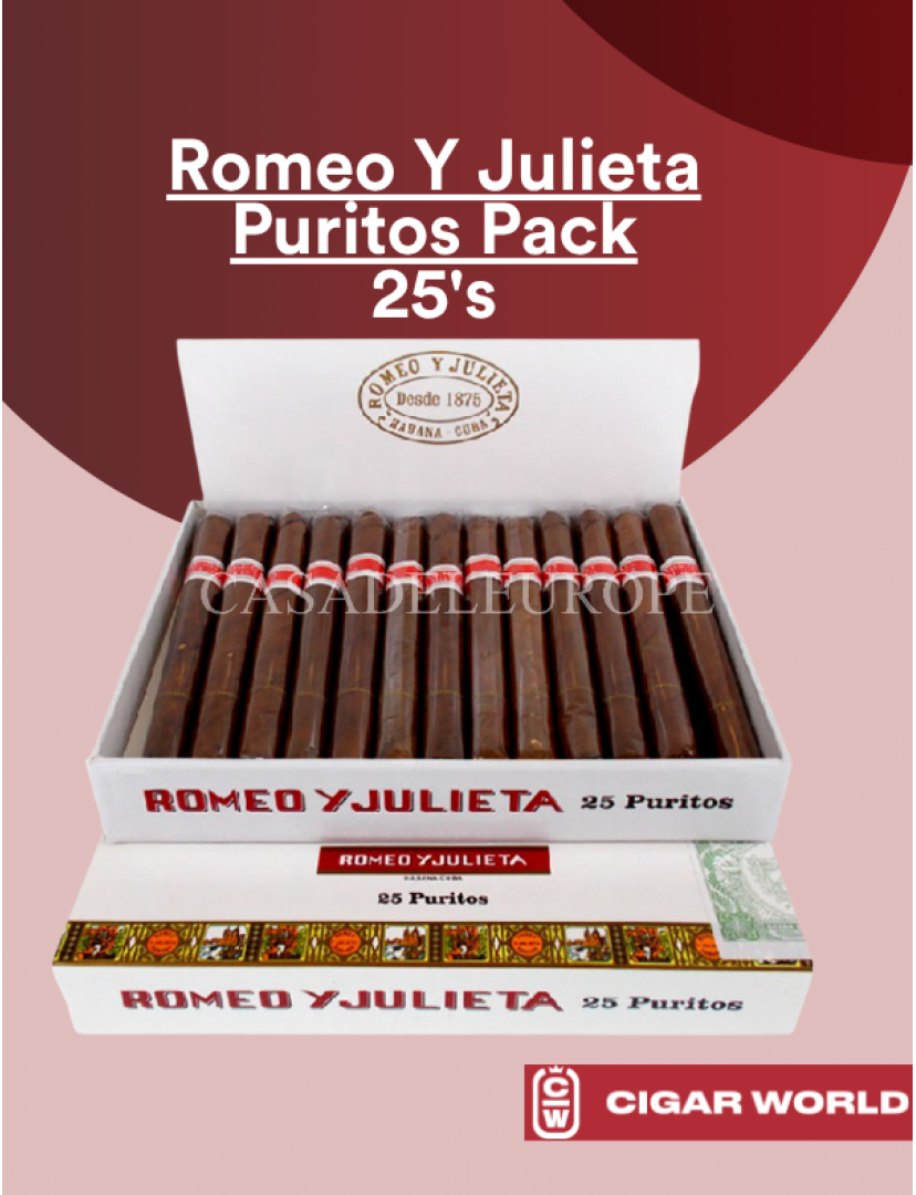 Romeo y Julieta Puritos 25's