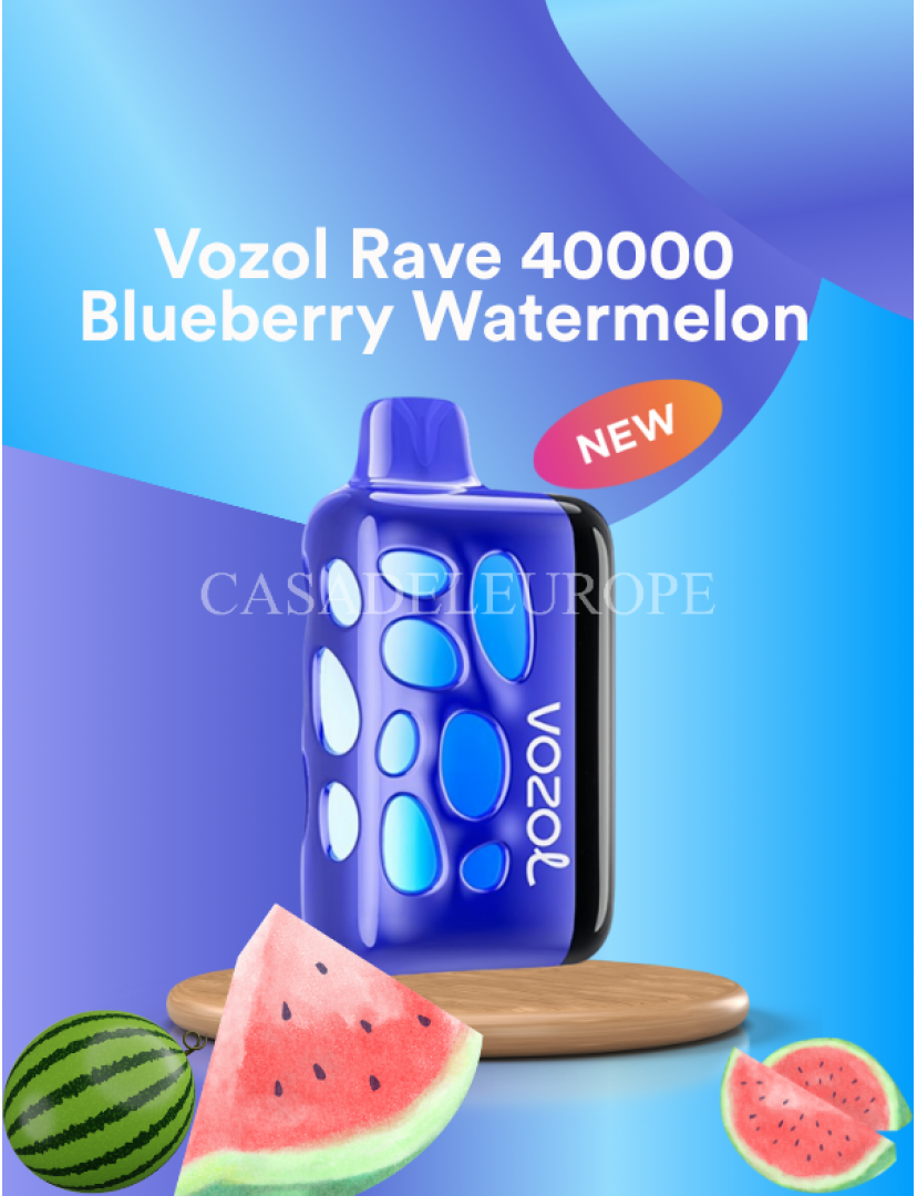 Vozol Rave 40000 Blueberry Watermelon