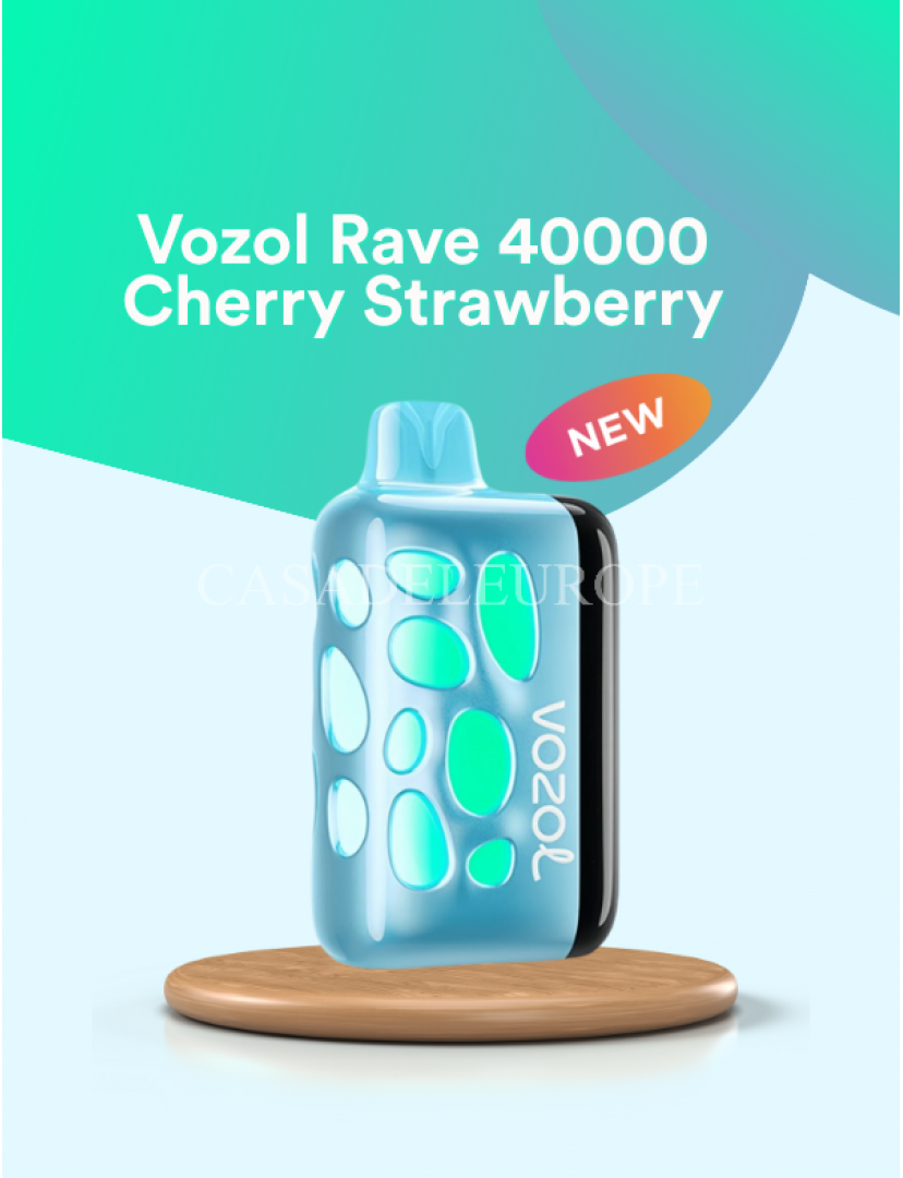 Vozol Rave 40000 Cherry Strawberry