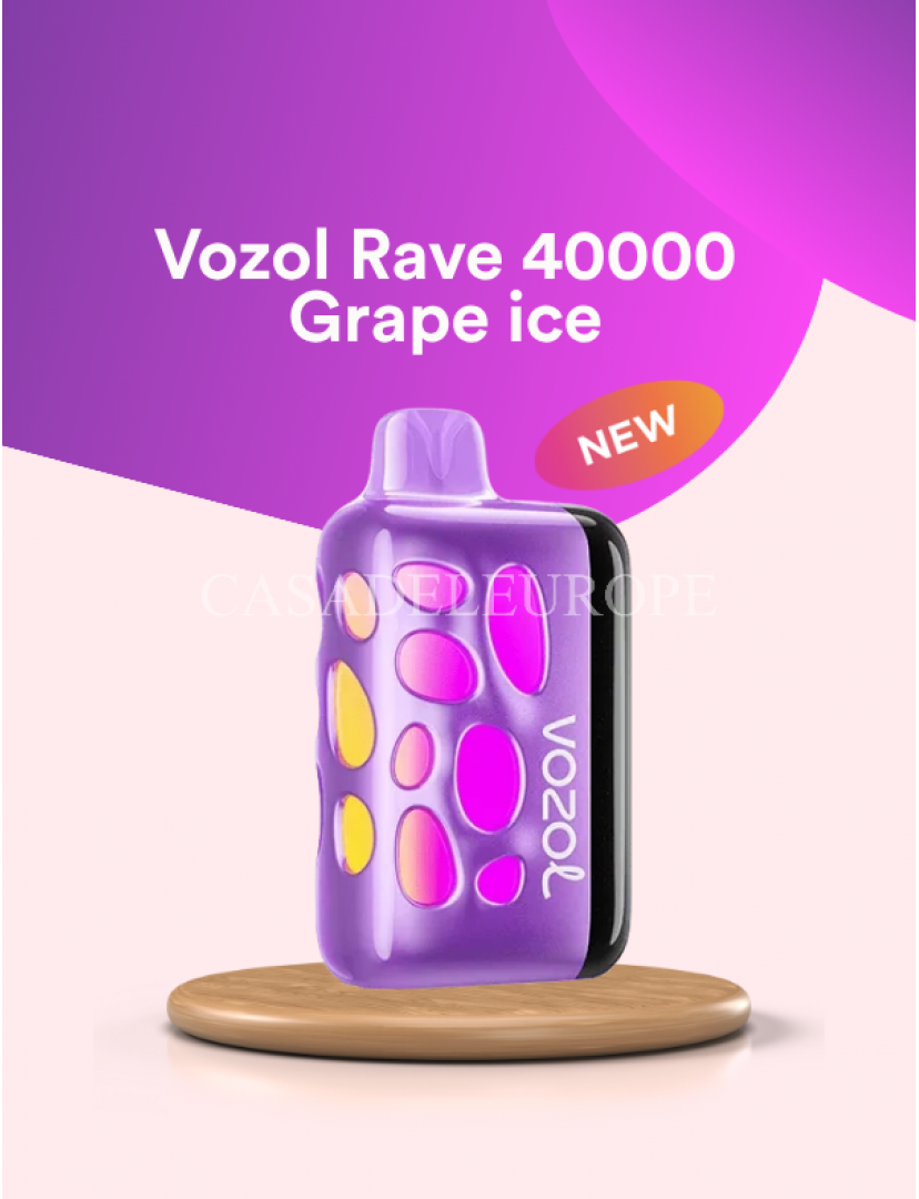 Vozol Rave 40000 Grape ice