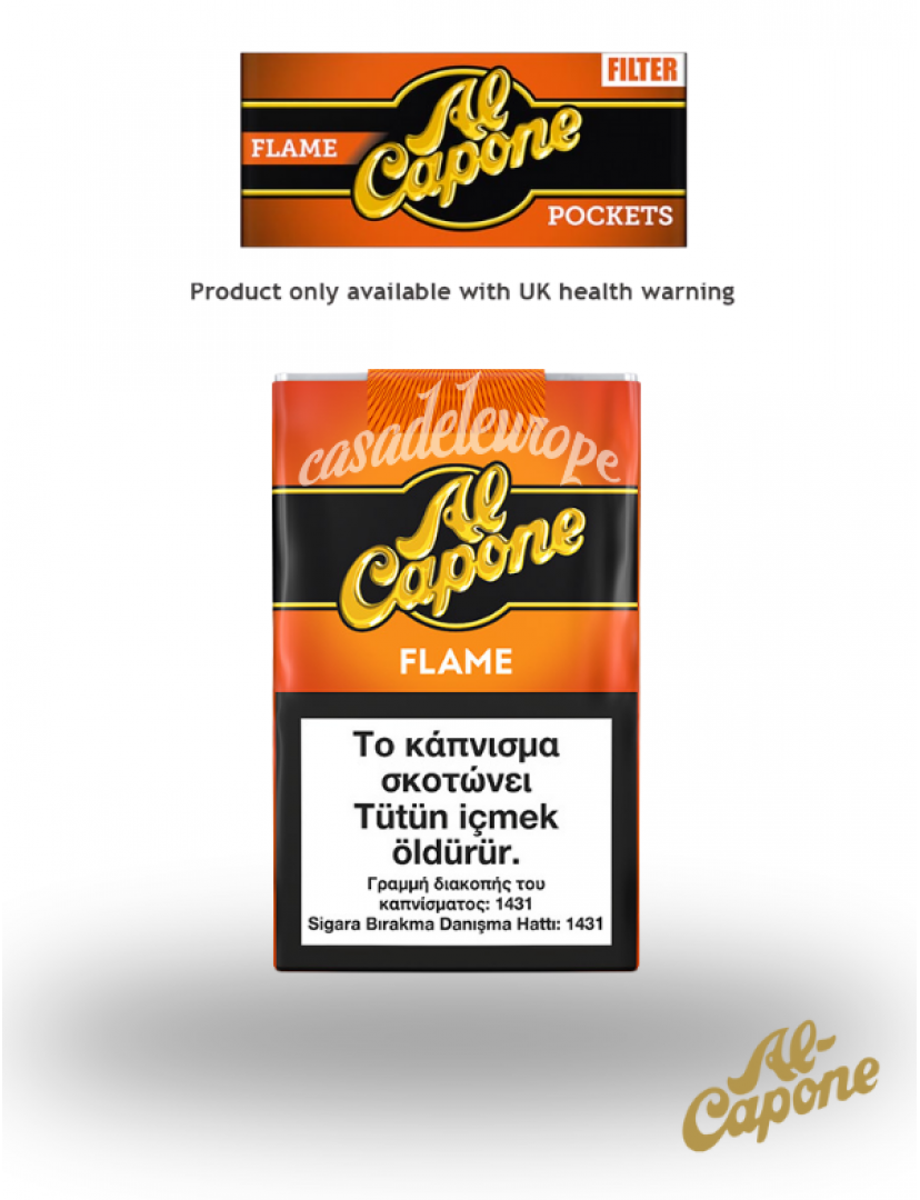 Al Capone Pockets flame 10 Cigarillos