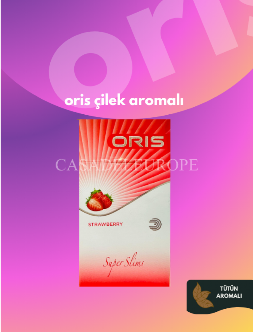 Oris çilek Superslim Sigara 