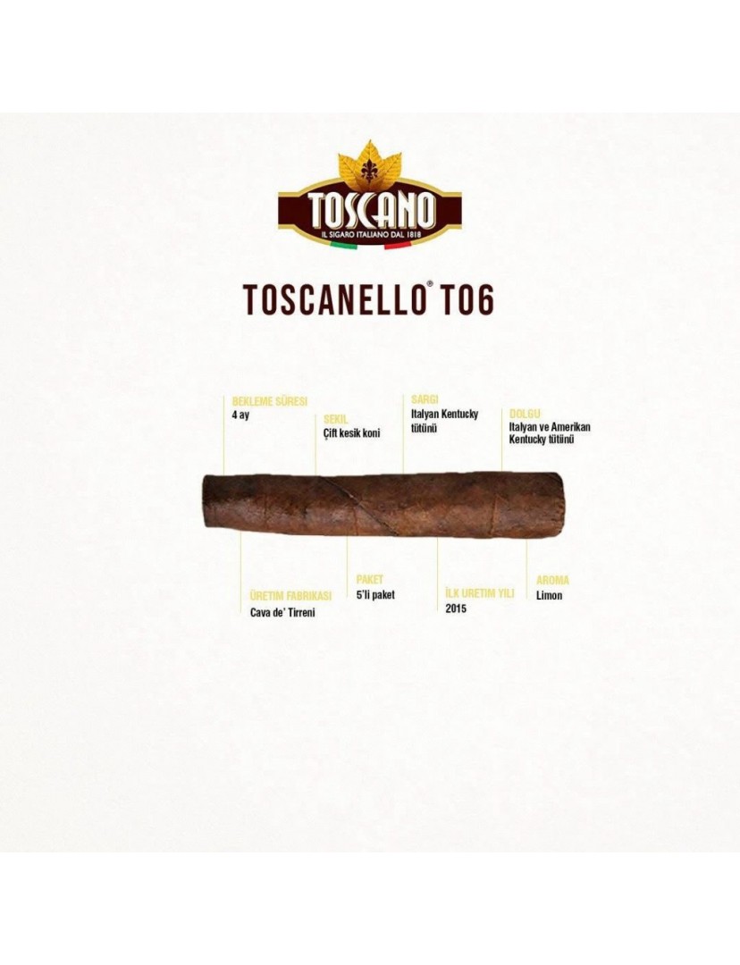 toscano toscanello limoncello kıbrıs