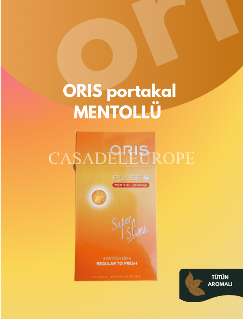 oris portakal mentöllü mint