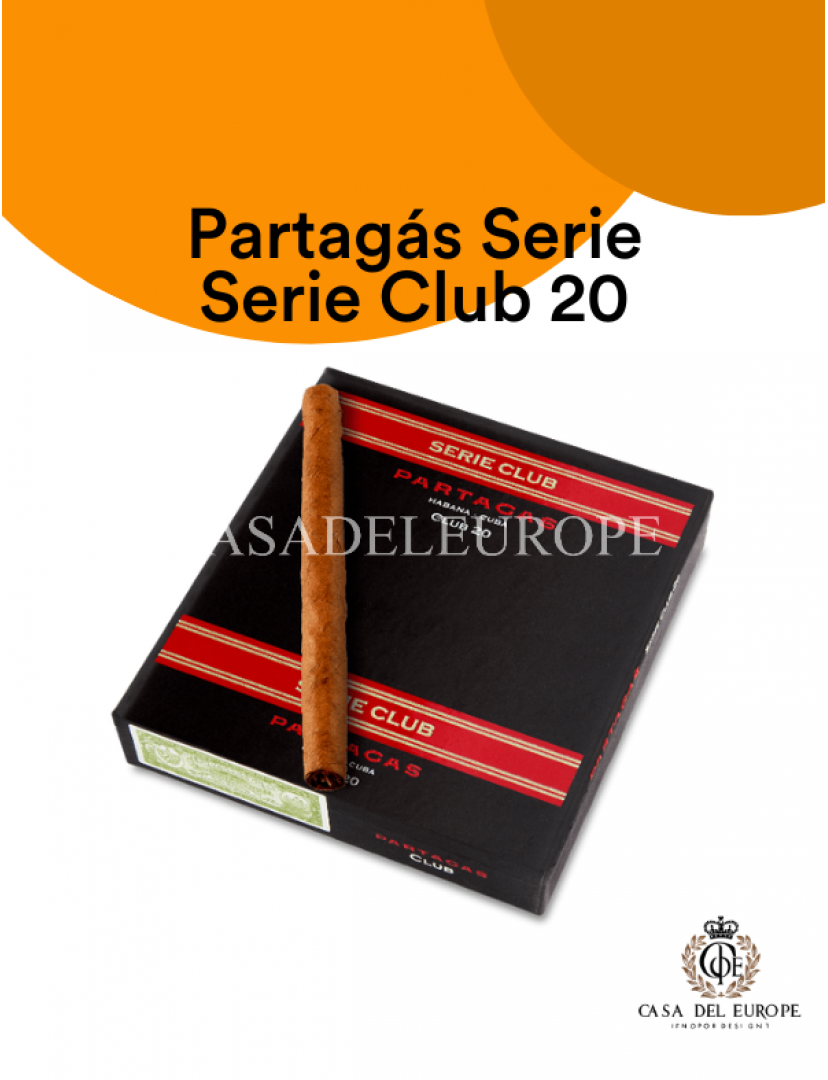 Partagás Serie Club 20’li – Orijinal Küba Cigarillo (Pack of 20)