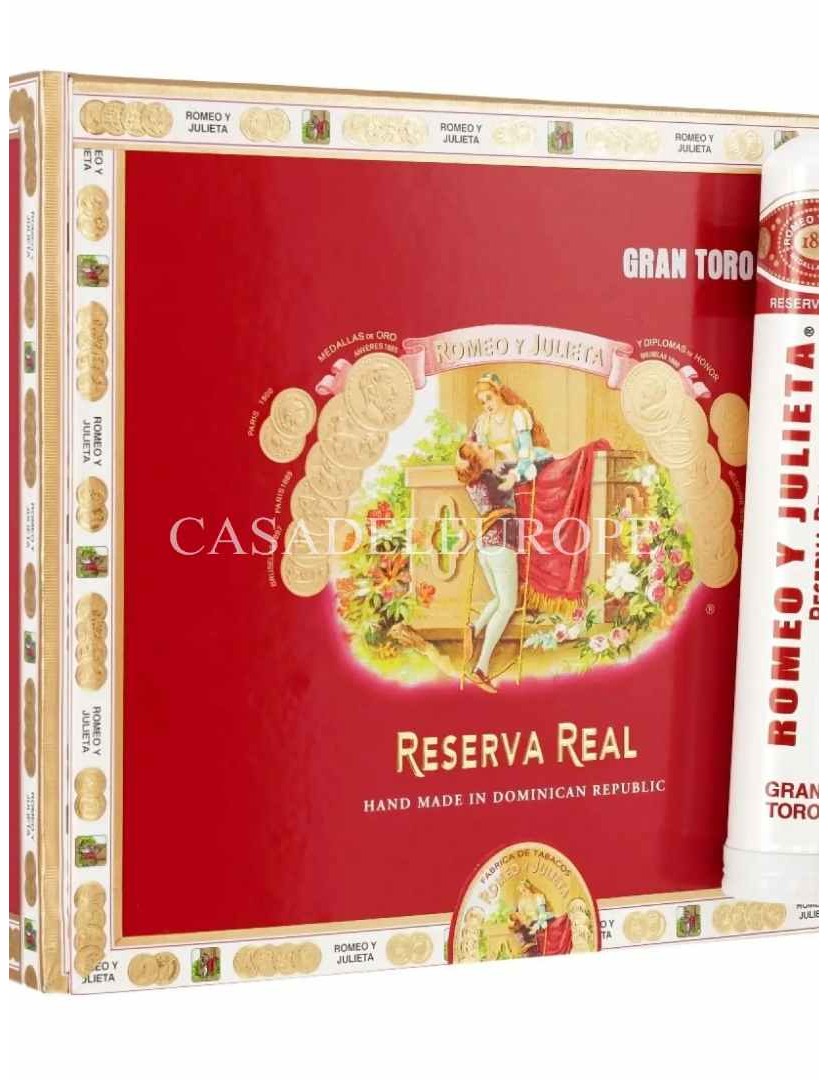 Romeo Y Julieta Reserva Real Gran Toro Tubo 6" * 54