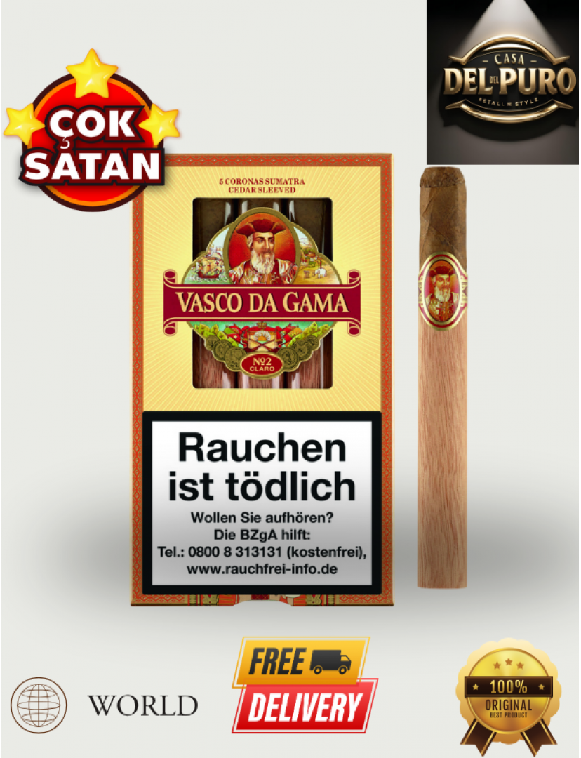 Vasco da Gama No. 2 Claro Sumatra