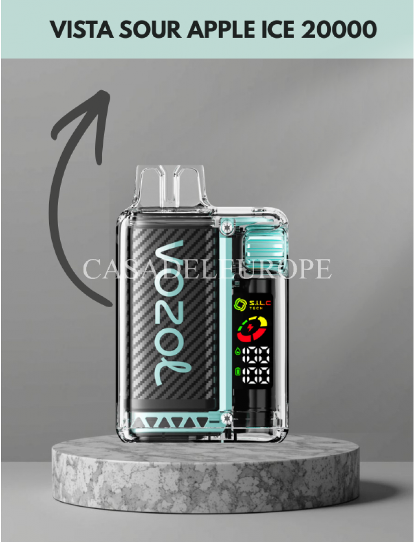 Vozol Vista 20000 Sour Apple Ice