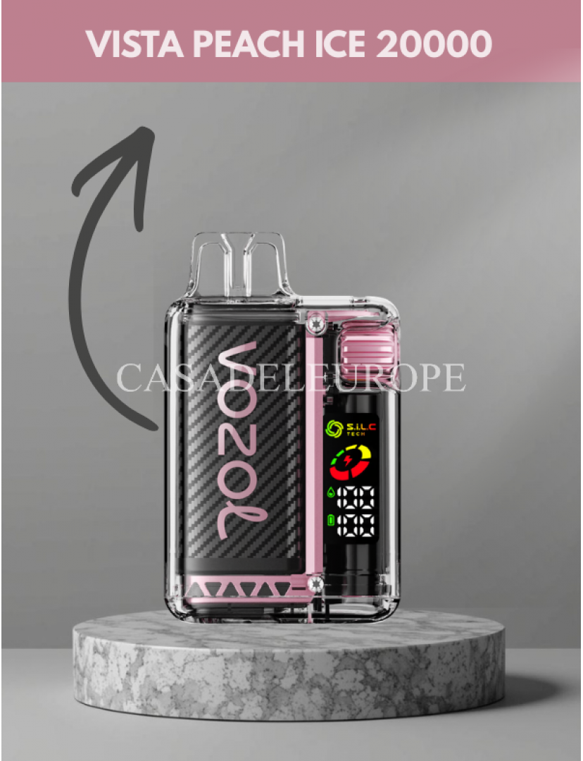 Vozol Vista 20000 Peach Ice