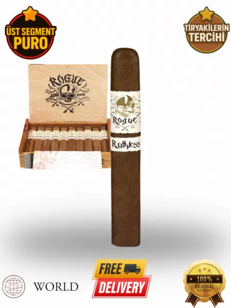 Gurkha Rogue Rascal Puro 5.5 x 46 – Tam Gövdeli El Yapımı Nikaragua Puro